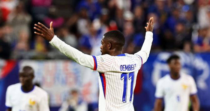 法国队变阵因伤缺席的登贝莱，姆巴佩或迎机会