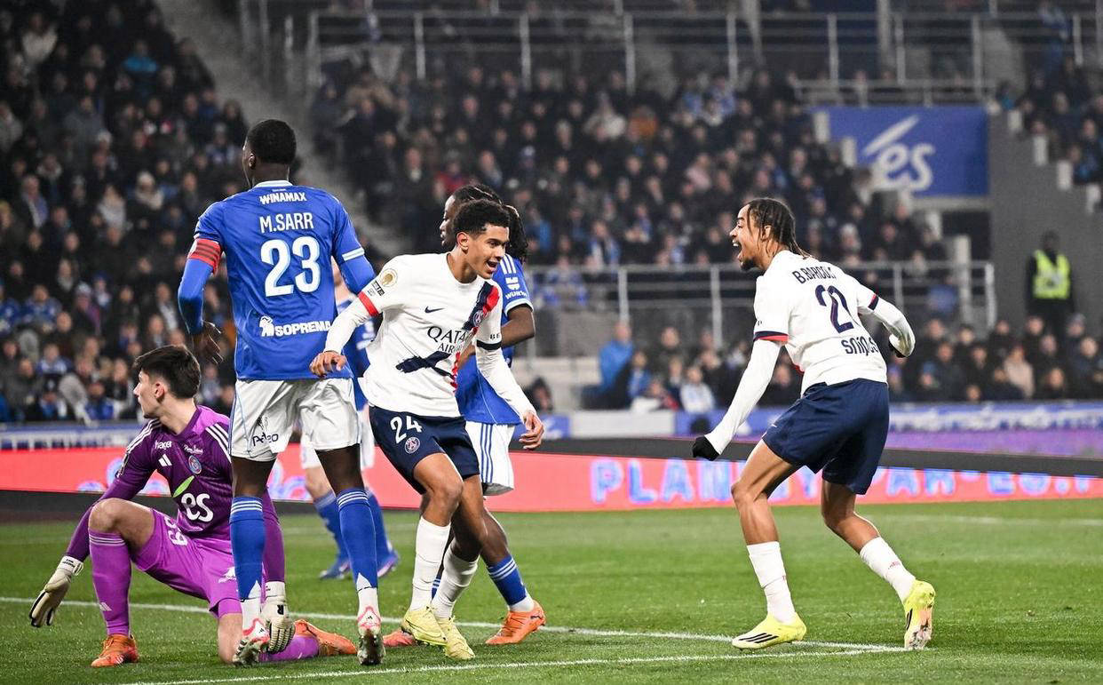 法甲第20轮战罢，巴黎圣日耳曼领跑积分榜，争冠形势愈发紧张